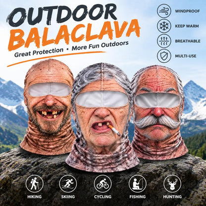 Old Mug Balaclava Family Mix: Grandpa, Grandma and Uncle