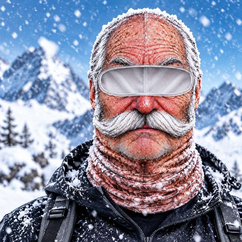 Old Mug Balaclava - Grandpa face